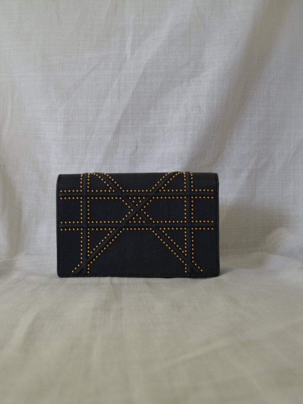 Christian Dior Diorama Studded Clutch/Wallet on Chain - Picture 2 of 3